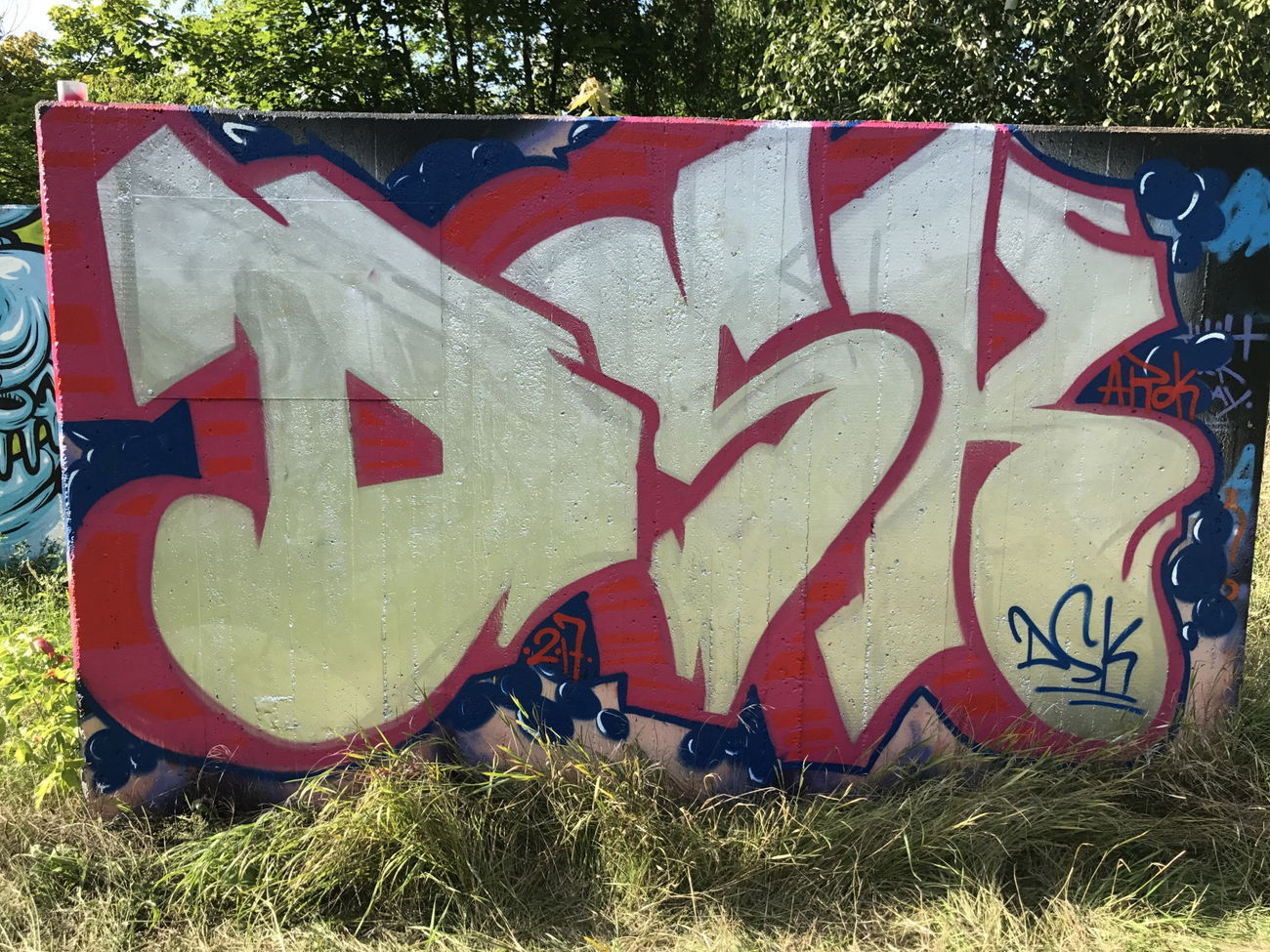 Graffiti Wall - Photo by AROKDSK (2017)