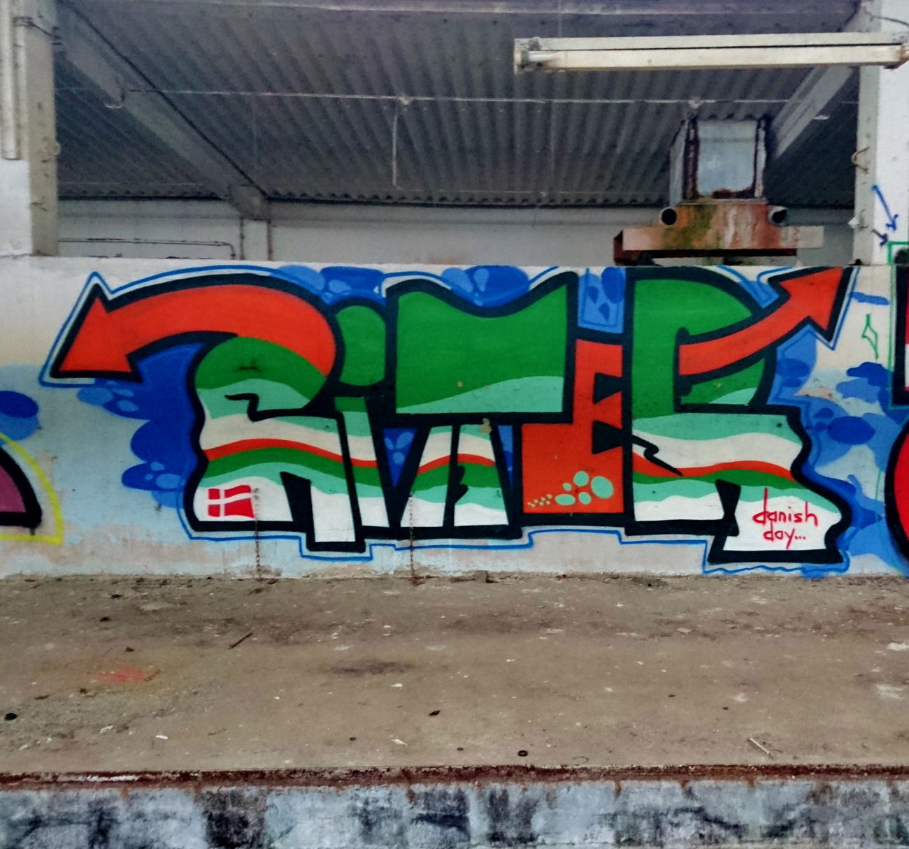 Graffiti Wall in Dresden - Photo by ARTHOOLIGAN - VDE