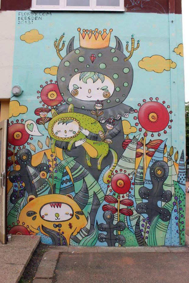 Graffiti Wall in Dresden - Photo by ARTHOOLIGAN - URBAN, SYNDROMES, 15