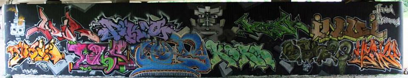 Graffiti Wall in Dresden - Photo by ARTHOOLIGAN - URBAN, SYNDROMES, 15