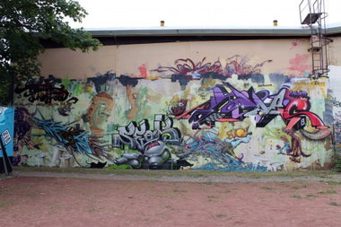 Graffiti Wall in Dresden - Photo by ARTHOOLIGAN - URBAN, SYNDROMES, 15