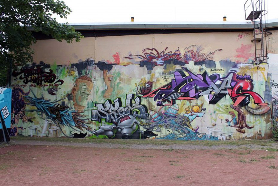 Graffiti Wall in Dresden - Photo by ARTHOOLIGAN - URBAN, SYNDROMES, 15