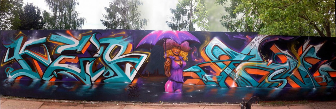 Graffiti Wall - Photo by ARTHOOLIGAN (2013)