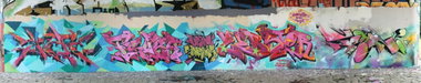 Graffiti Wall in Dresden - Photo by ARTHOOLIGAN - URBAN, SYNDROMES, 15 (2013)