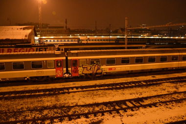 Graffiti Train in Praque - Photo by ARTHOOLIGAN (2012)