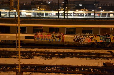 Graffiti Train in Praque - Photo by ARTHOOLIGAN (2012)