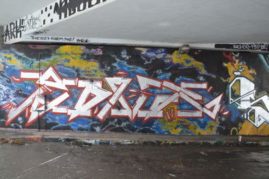 Graffiti Wall in Praque - Photo by ARTHOOLIGAN (2013)