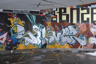 Graffiti Wall in Praque - Photo by ARTHOOLIGAN (2013)