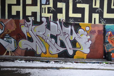 Graffiti Wall in Praque - Photo by ARTHOOLIGAN (2013)