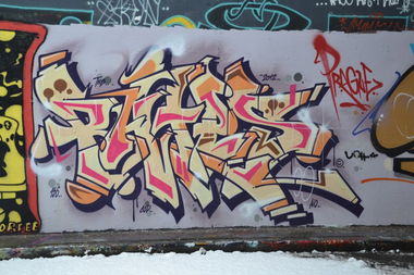 Graffiti Wall in Praque - Photo by ARTHOOLIGAN (2013)