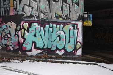 Graffiti Wall in Praque - Photo by ARTHOOLIGAN (2012)