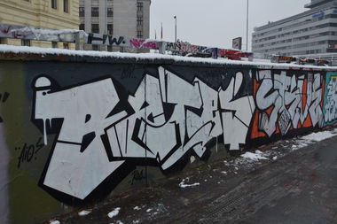 Graffiti Wall in Praque - Photo by ARTHOOLIGAN (2012)