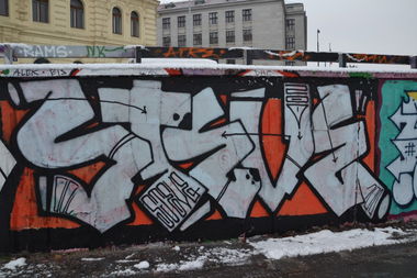 Graffiti Wall in Praque - Photo by ARTHOOLIGAN (2012)