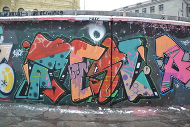 Graffiti Wall in Praque - Photo by ARTHOOLIGAN (2013)