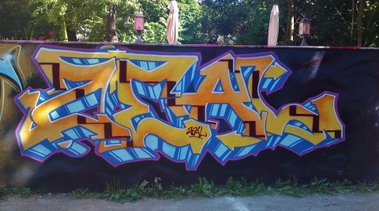 Graffiti Wall in Dresden - Photo by ARTHOOLIGAN - ZEAL (2013)