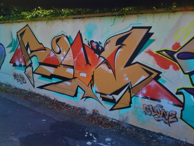 Graffiti Wall in Dresden - Photo by ARTHOOLIGAN - URBAN, SYNDROMES, 15 (2013)