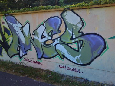 Graffiti Wall in Dresden - Photo by ARTHOOLIGAN - URBAN, SYNDROMES, 15 (2013)