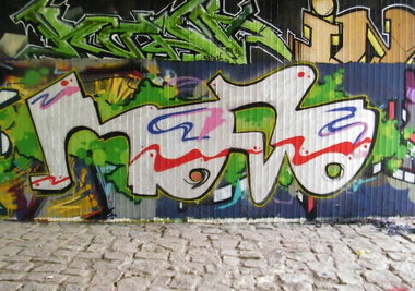 Graffiti Wall in Dresden - Photo by ARTHOOLIGAN (2013)