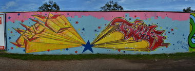 Graffiti Wall in Dessau-Roßlau - Photo by ARTHOOLIGAN (2013)