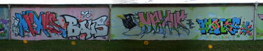 Graffiti Wall in Dessau-Roßlau - Photo by ARTHOOLIGAN (2013)