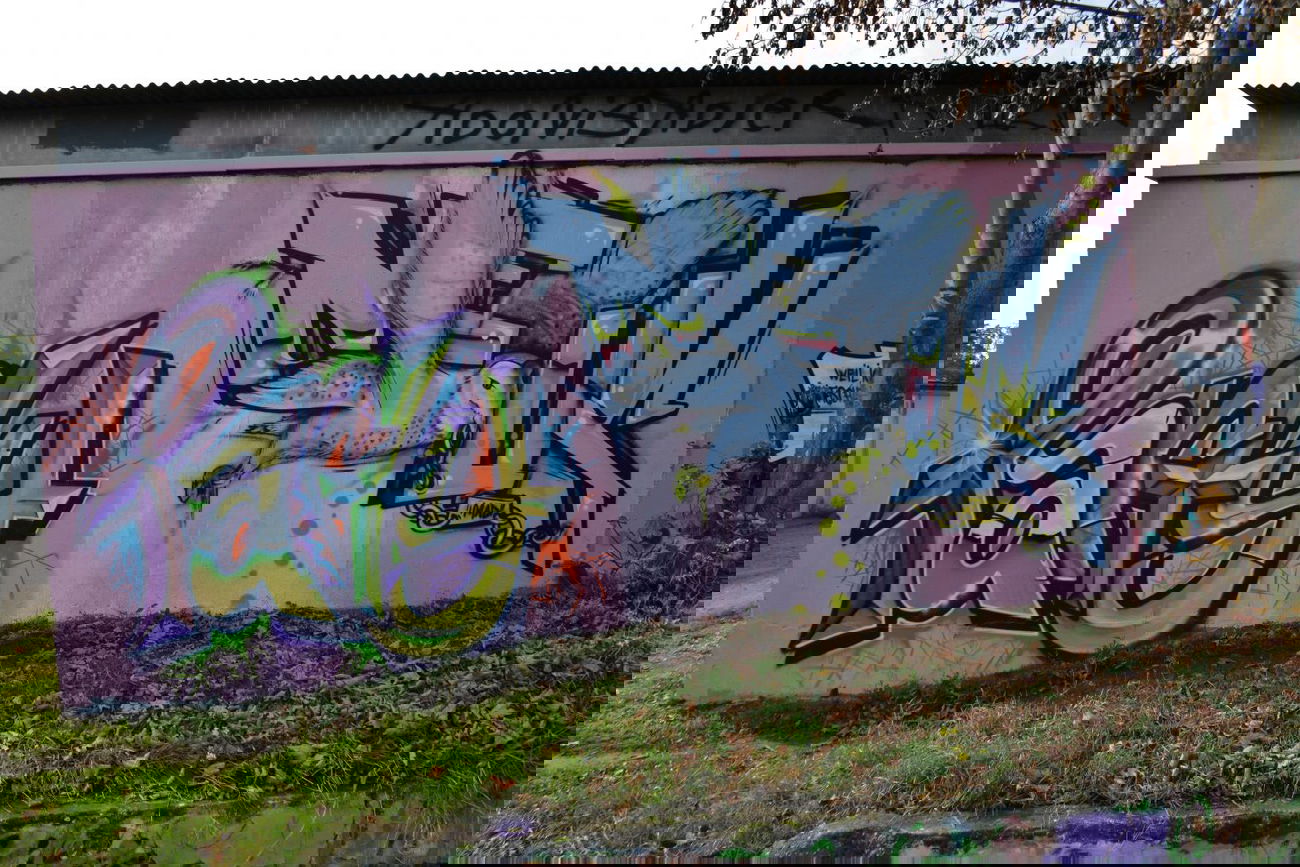 Graffiti Wall in Dessau-Roßlau - Photo by ARTHOOLIGAN (2013)