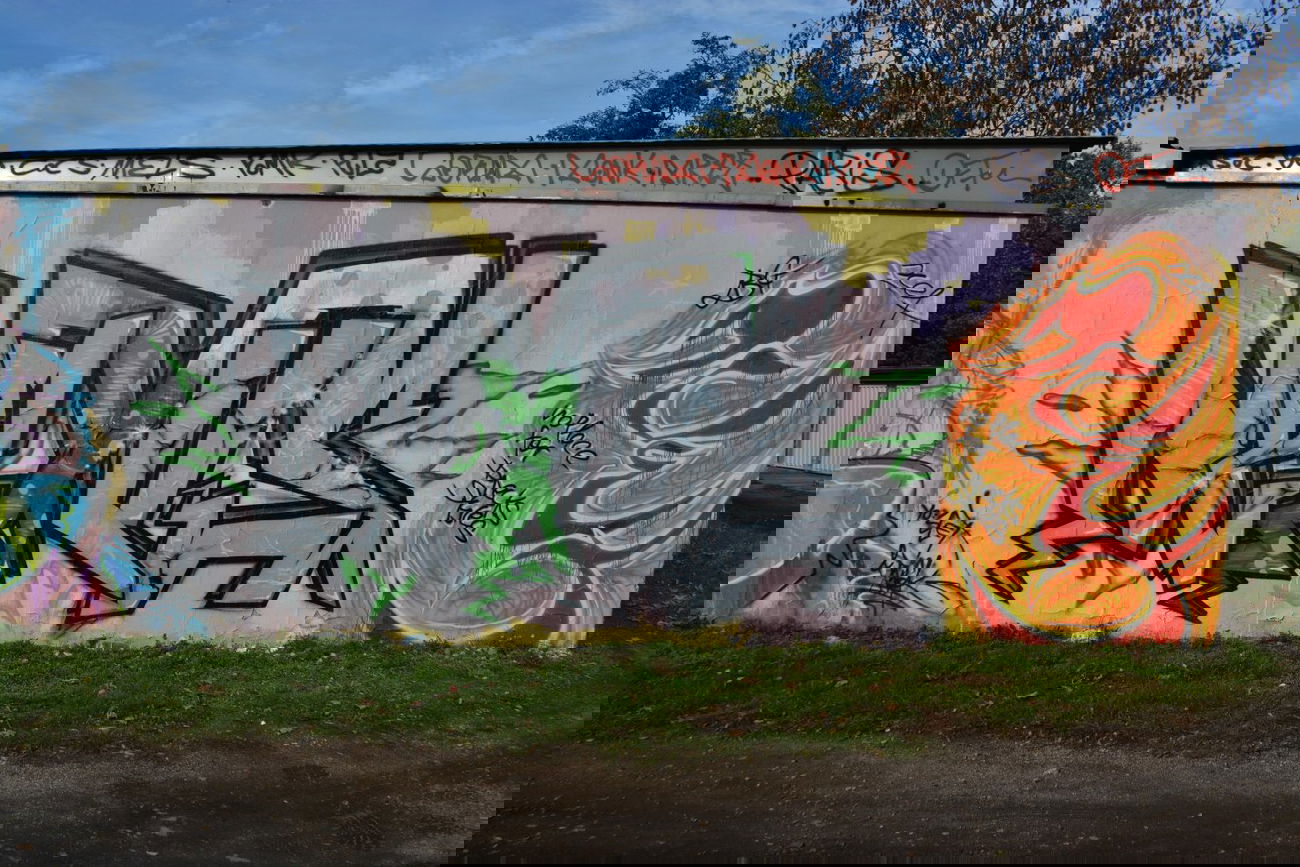 Graffiti Wall in Dessau-Roßlau - Photo by ARTHOOLIGAN (2013)