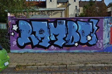 Graffiti Wall in Dessau-Roßlau - Photo by ARTHOOLIGAN - ORG (2013)