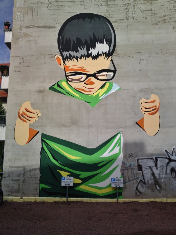 Graffiti Wall in Dessau-Roßlau - Photo by ARTHOOLIGAN (???)