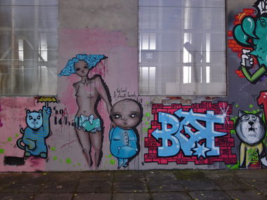 Graffiti Wall in Dessau-Roßlau - Photo by ARTHOOLIGAN (2013)