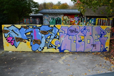Graffiti Wall in Dresden - Photo by ARTHOOLIGAN - LEO (2013)