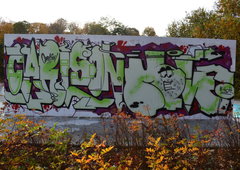 Graffiti Wall in Dresden - Photo by ARTHOOLIGAN (2013)