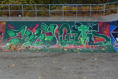 Graffiti Wall in Dresden - Photo by ARTHOOLIGAN (2013)