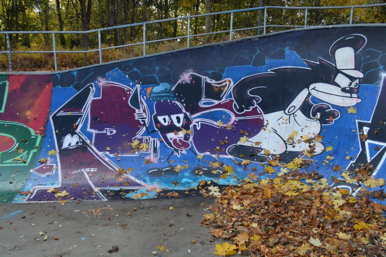 Graffiti Wall in Dresden - Photo by ARTHOOLIGAN - OGB (2013)