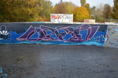Graffiti Wall in Dresden - Photo by ARTHOOLIGAN - UNO (2013)