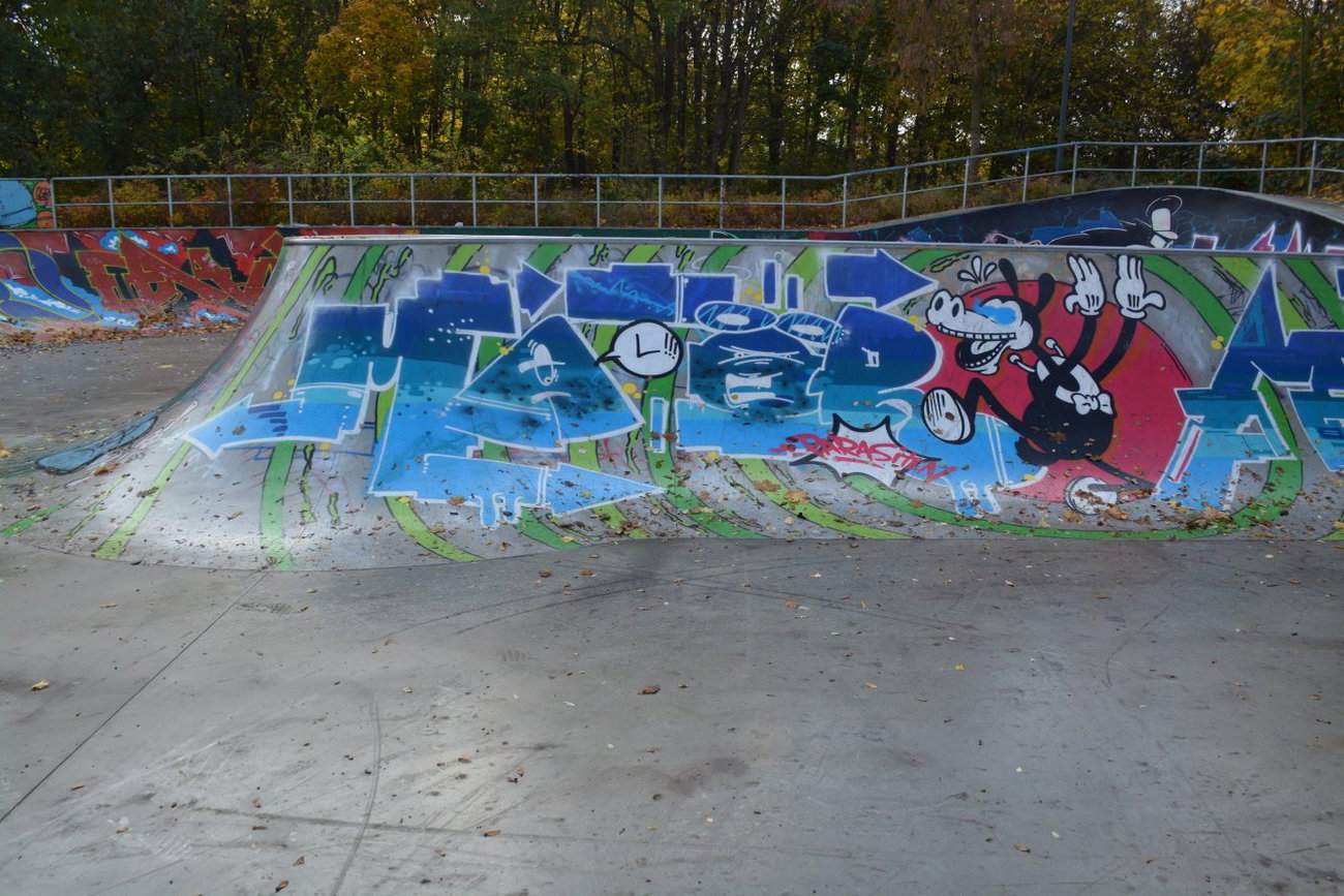 Graffiti Wall in Dresden - Photo by ARTHOOLIGAN - OGB (2013)