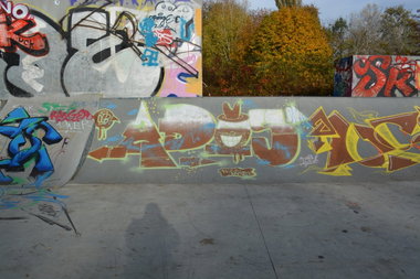 Graffiti Wall in Dresden - Photo by ARTHOOLIGAN - OGB (2013)