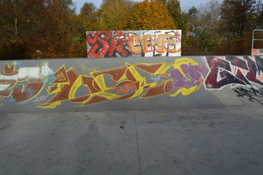 Graffiti Wall in Dresden - Photo by ARTHOOLIGAN - UNO (2013)