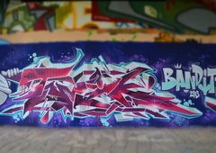 Graffiti Wall in Dresden - Photo by ARTHOOLIGAN - BANDITS, IAC, BSX (2013)