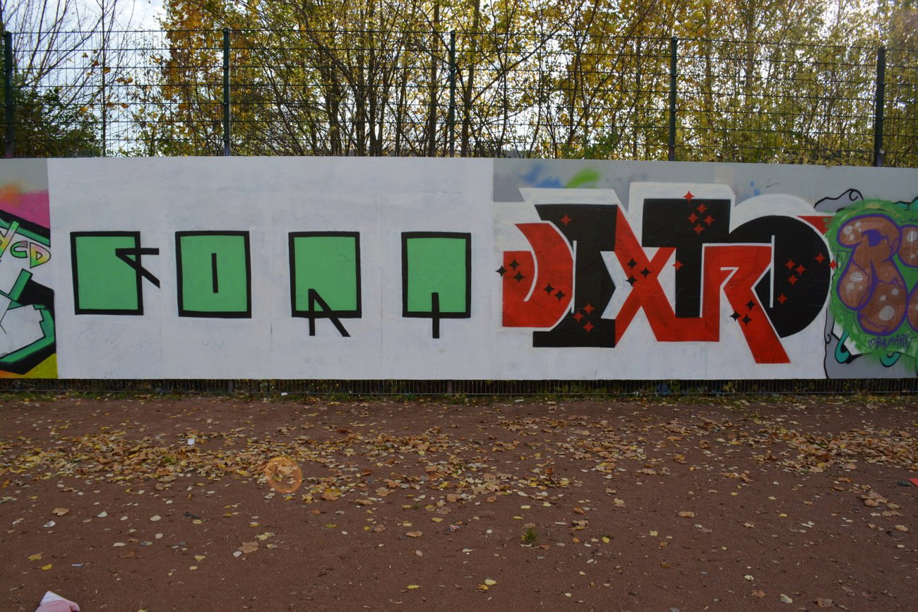 Graffiti Wall in Dresden - Photo by ARTHOOLIGAN (2013)