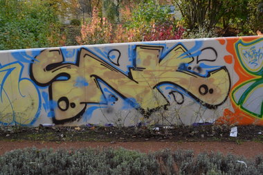 Graffiti Wall in Dresden - Photo by ARTHOOLIGAN (2013)