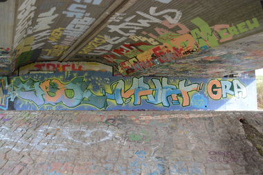 Graffiti Wall in Dresden - Photo by ARTHOOLIGAN (2013)