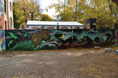 Graffiti Wall in Dresden - Photo by ARTHOOLIGAN - OHD (2013)