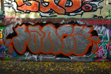 Graffiti Wall in Dresden - Photo by ARTHOOLIGAN - OSF, CFF (2013)