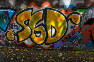 Graffiti Wall in Dresden - Photo by ARTHOOLIGAN (2013)