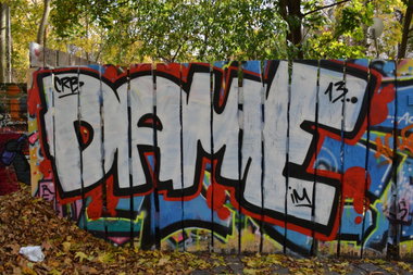 Graffiti Wall in Dresden - Photo by ARTHOOLIGAN - CRB, IM, WHO (2013)
