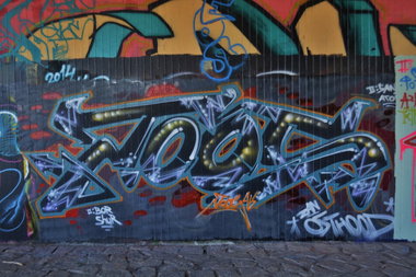 Graffiti Wall in Dresden - Photo by ARTHOOLIGAN - ZAN, OHD (2014)