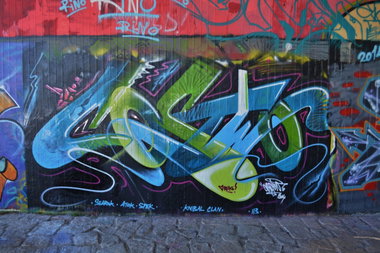 Graffiti Wall in Dresden - Photo by ARTHOOLIGAN - KNBL, KNIBAL (2014)