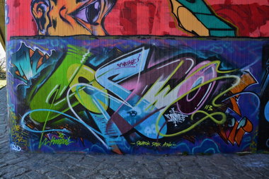 Graffiti Wall in Dresden - Photo by ARTHOOLIGAN - KNBL, KNIBAL (2014)
