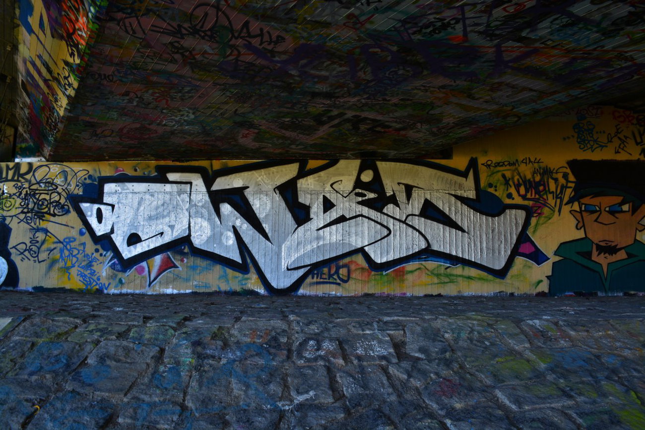 Graffiti Wall in Dresden - Photo by ARTHOOLIGAN (2014)