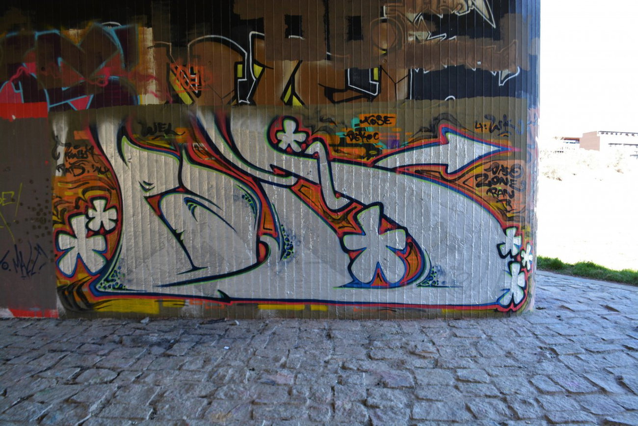 Graffiti Wall in Dresden - Photo by ARTHOOLIGAN (2014)